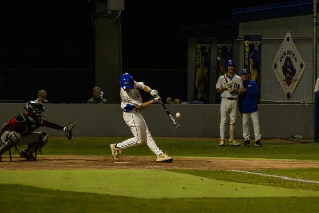 Fernandina Beach High School baseball defeated Andrew Jackson 10-0 in the semifinals of the district tournament. Photo by Ashley Chandler/News-Leader