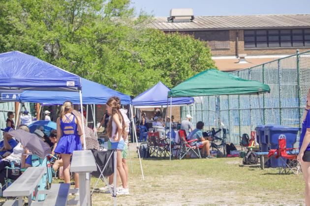 Fernandina Beach High School hosted boys and girls tennis districts from April 14-16. Photo by Marisa DeMar/News-Leader