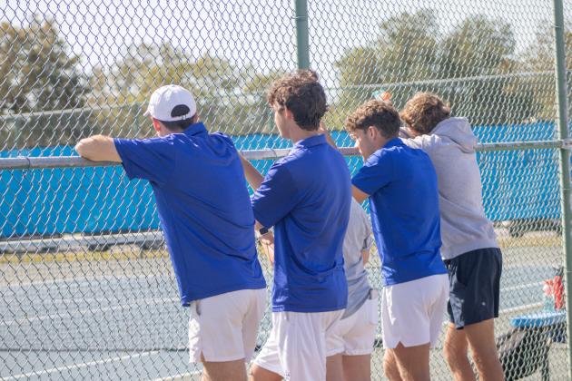 Fernandina Beach High School hosted boys and girls tennis districts from April 14-16. Photo by Marisa DeMar/News-Leader