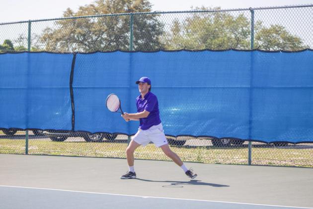 Fernandina Beach High School hosted boys and girls tennis districts from April 14-16. Photo by Marisa DeMar/News-Leader