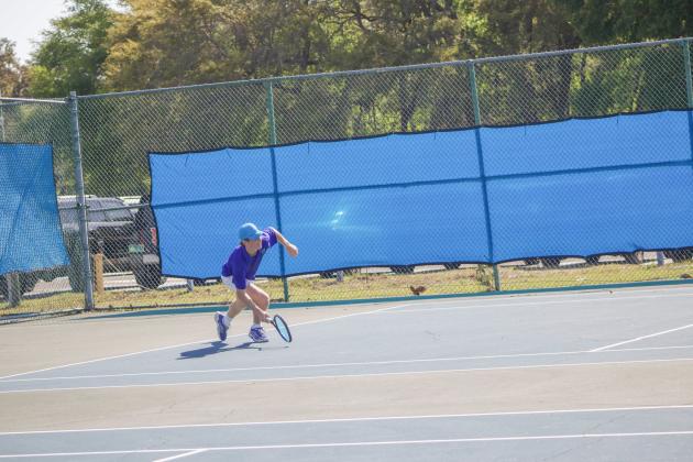 Fernandina Beach High School hosted boys and girls tennis districts from April 14-16. Photo by Marisa DeMar/News-Leader
