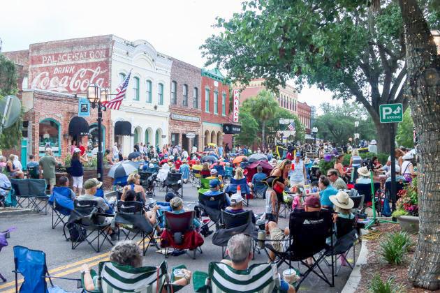 The Sounds on Centre concert series is held in downtown Fernandina Beach. Ashley Chandler/News-Leader