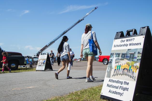The third annual Wings &amp; Wheels &amp; WHY? was held April 10 at the Fernandina Beach Municipal Airport. Photo by Ashley Chandler/News-Leader