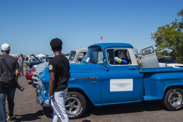 The third annual Wings &amp; Wheels &amp; WHY? was held April 10 at the Fernandina Beach Municipal Airport. Photo by Ashley Chandler/News-Leader