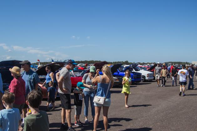 The third annual Wings &amp; Wheels &amp; WHY? was held April 10 at the Fernandina Beach Municipal Airport. Photo by Ashley Chandler/News-Leader