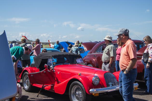 The third annual Wings &amp; Wheels &amp; WHY? was held April 10 at the Fernandina Beach Municipal Airport. Photo by Ashley Chandler/News-Leader