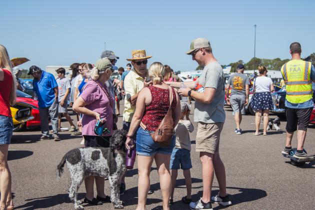 The third annual Wings &amp; Wheels &amp; WHY? was held April 10 at the Fernandina Beach Municipal Airport. Photo by Ashley Chandler/News-Leader