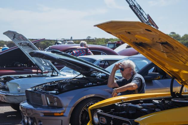 The third annual Wings &amp; Wheels &amp; WHY? was held April 10 at the Fernandina Beach Municipal Airport. Photo by Ashley Chandler/News-Leader