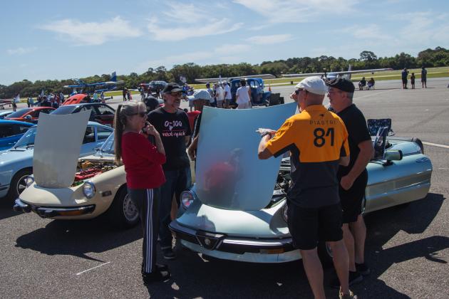 The third annual Wings &amp; Wheels &amp; WHY? was held April 10 at the Fernandina Beach Municipal Airport. Photo by Ashley Chandler/News-Leader