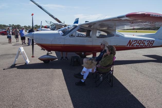 The third annual Wings &amp; Wheels &amp; WHY? was held April 10 at the Fernandina Beach Municipal Airport. Photo by Ashley Chandler/News-Leader