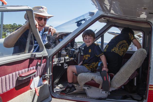 The third annual Wings &amp; Wheels &amp; WHY? was held April 10 at the Fernandina Beach Municipal Airport. Photo by Ashley Chandler/News-Leader