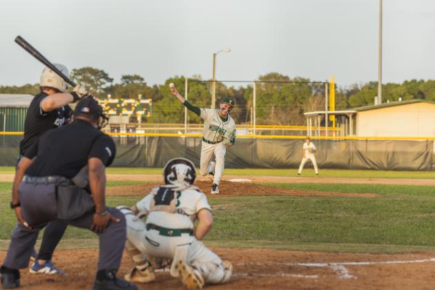 Yulee High School baseball faced Eagle’s View on March 30. Photo by Ashley Chandler/News-Leader