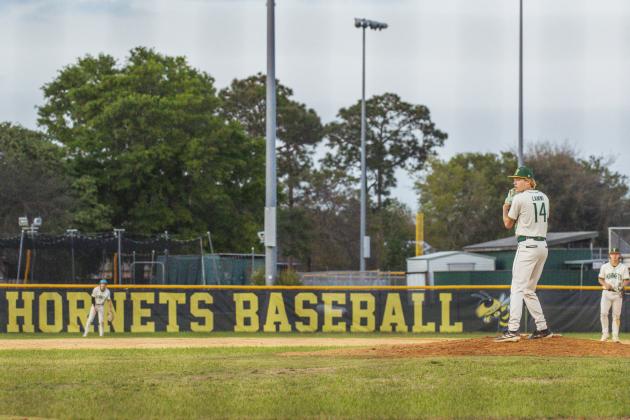 Yulee High School baseball faced Eagle’s View on March 30. Photo by Ashley Chandler/News-Leader