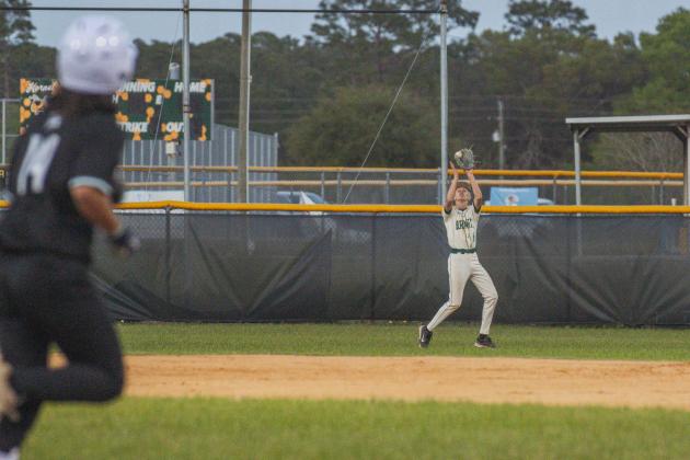 Yulee High School baseball faced Eagle’s View on March 30. Photo by Ashley Chandler/News-Leader