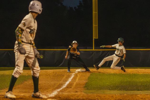 Yulee High School baseball faced Eagle’s View on March 30. Photo by Ashley Chandler/News-Leader
