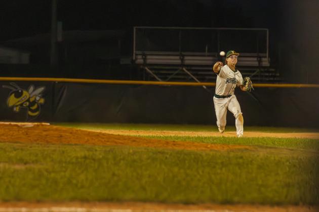 Yulee High School baseball faced Eagle’s View on March 30. Photo by Ashley Chandler/News-Leader