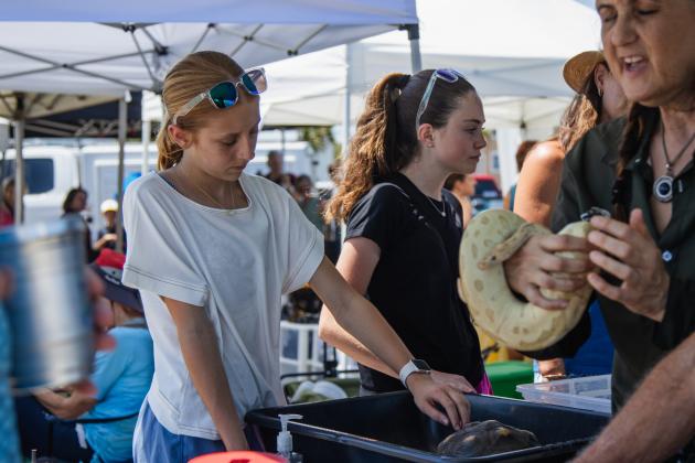 The Wild Amelia Nature Festival Eco Expo and Nassau County's Opening of the Beaches event were held Saturday at Main Beach Park. Photo by Ashley Chandler/News-Leade