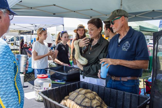 The Wild Amelia Nature Festival Eco Expo and Nassau County's Opening of the Beaches event were held Saturday at Main Beach Park. Photo by Ashley Chandler/News-Leade