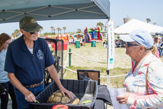 The Wild Amelia Nature Festival Eco Expo and Nassau County's Opening of the Beaches event were held Saturday at Main Beach Park. Photo by Ashley Chandler/News-Leade