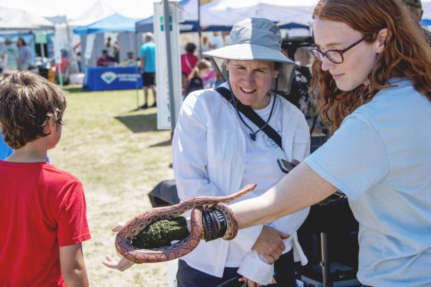 The Wild Amelia Nature Festival Eco Expo and Nassau County's Opening of the Beaches event were held Saturday at Main Beach Park. Photo by Ashley Chandler/News-Leade
