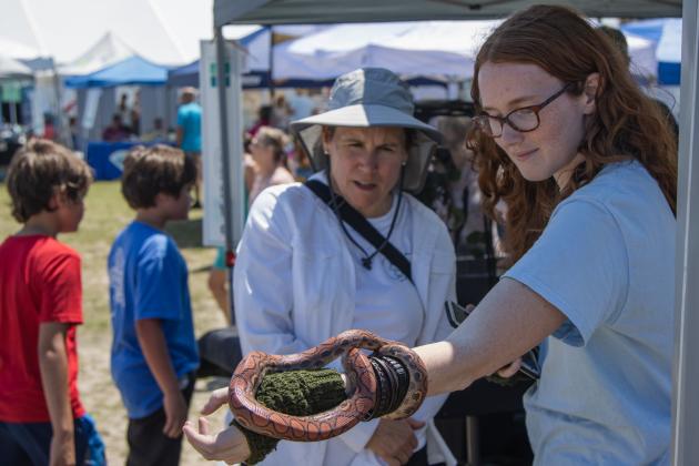 The Wild Amelia Nature Festival Eco Expo and Nassau County's Opening of the Beaches event were held Saturday at Main Beach Park. Photo by Ashley Chandler/News-Leade