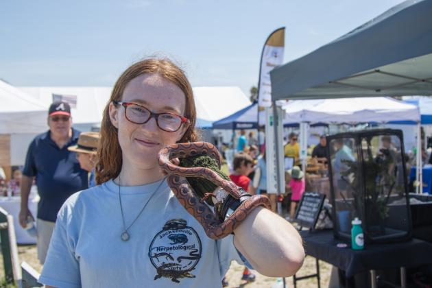 The Wild Amelia Nature Festival Eco Expo and Nassau County's Opening of the Beaches event were held Saturday at Main Beach Park. Photo by Ashley Chandler/News-Leade