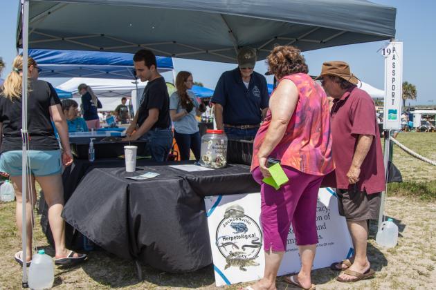 The Wild Amelia Nature Festival Eco Expo and Nassau County's Opening of the Beaches event were held Saturday at Main Beach Park. Photo by Ashley Chandler/News-Leade