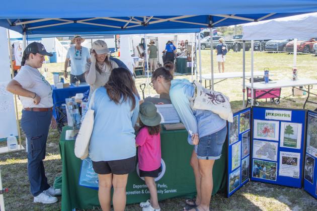 The Wild Amelia Nature Festival Eco Expo and Nassau County's Opening of the Beaches event were held Saturday at Main Beach Park. Photo by Ashley Chandler/News-Leade