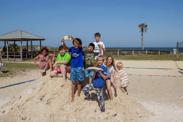 Sponsored by Keep Nassau Beautiful, the Last Castle on the Beach was put on by the grass-roots movement Serenity Through Art Nature Dialogue (STAND). Photo by Ashley Chandler/News-Leader
