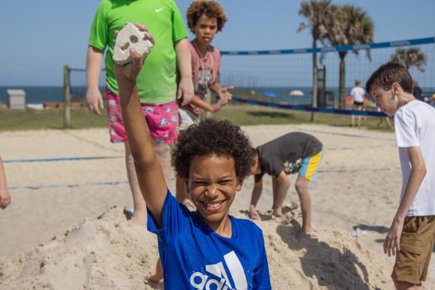 Sponsored by Keep Nassau Beautiful, the Last Castle on the Beach was put on by the grass-roots movement Serenity Through Art Nature Dialogue (STAND). Photo by Ashley Chandler/News-Leader