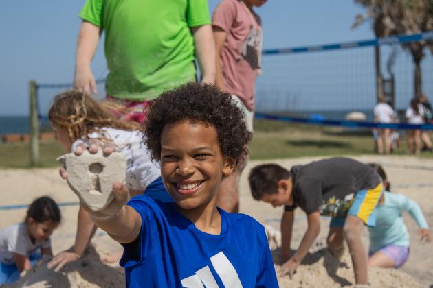 Sponsored by Keep Nassau Beautiful, the Last Castle on the Beach was put on by the grass-roots movement Serenity Through Art Nature Dialogue (STAND). Photo by Ashley Chandler/News-Leader