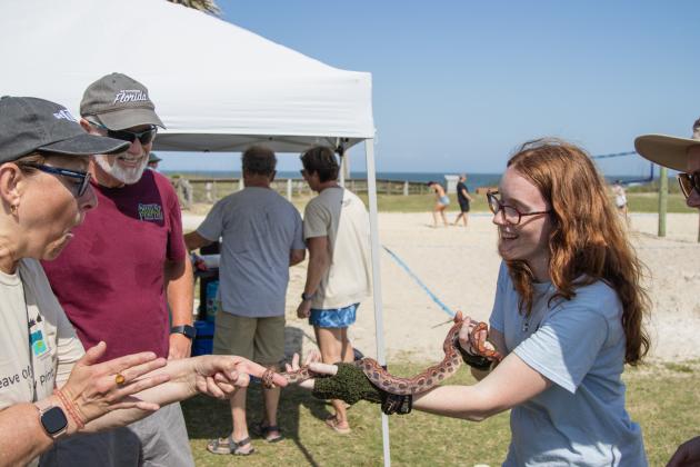 Sponsored by Keep Nassau Beautiful, the Last Castle on the Beach was put on by the grass-roots movement Serenity Through Art Nature Dialogue (STAND). Photo by Ashley Chandler/News-Leader