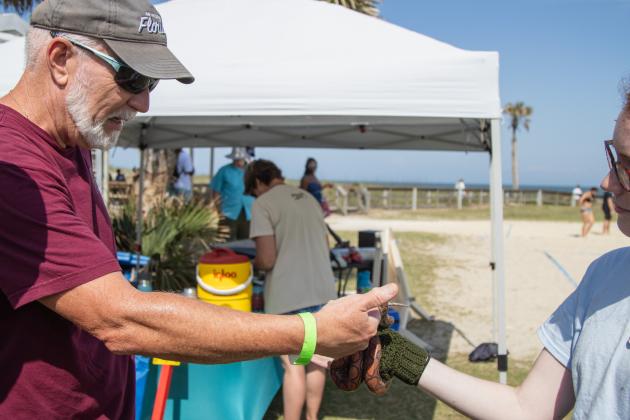 Sponsored by Keep Nassau Beautiful, the Last Castle on the Beach was put on by the grass-roots movement Serenity Through Art Nature Dialogue (STAND). Photo by Ashley Chandler/News-Leader