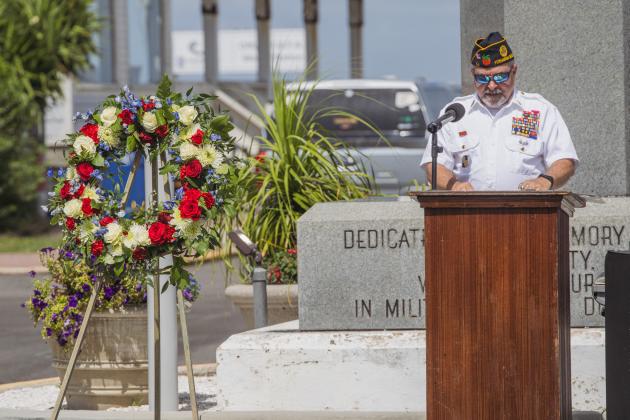 American Legion Post 54 hosted a Memorial Day event downtown Monday. Nick Blank/News-Leader