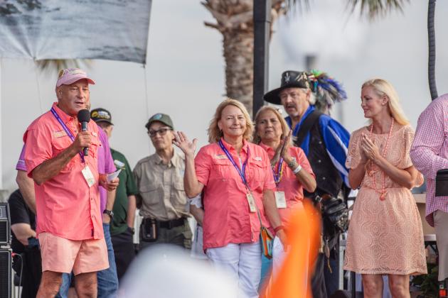 The 2026 Shrimp Festival Parade awards were announced during the Miss Shrimp Festival pageant on Friday. Photo by Ashley Chandler/News-Leader