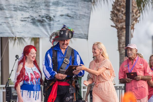 The 2026 Shrimp Festival Parade awards were announced during the Miss Shrimp Festival pageant on Friday. Photo by Ashley Chandler/News-Leader