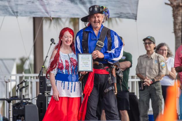 The 2026 Shrimp Festival Parade awards were announced during the Miss Shrimp Festival pageant on Friday. Photo by Ashley Chandler/News-Leader