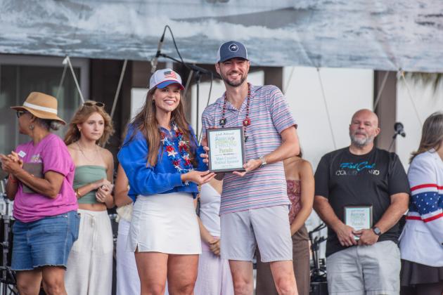The 2026 Shrimp Festival Parade awards were announced during the Miss Shrimp Festival pageant on Friday. Photo by Ashley Chandler/News-Leader