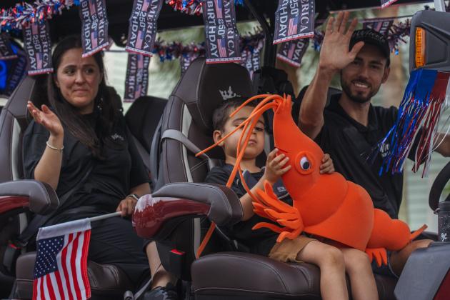The annual Shrimp Festival Parade was held Thursday. Photo by Ashley Chandler/News-Leader