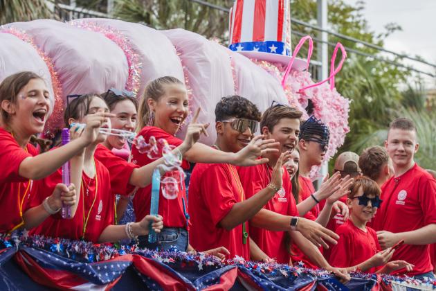 The annual Shrimp Festival Parade was held Thursday. Photo by Ashley Chandler/News-Leader