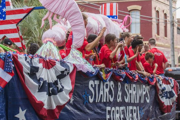 The annual Shrimp Festival Parade was held Thursday. Photo by Ashley Chandler/News-Leader