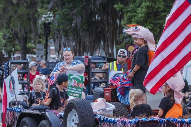 The annual Shrimp Festival Parade was held Thursday. Photo by Ashley Chandler/News-Leader