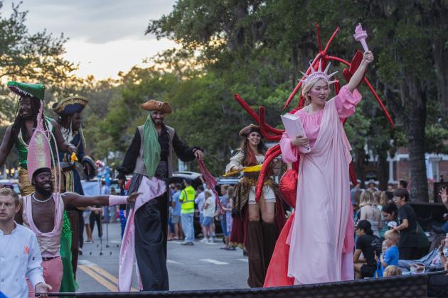 The annual Shrimp Festival Parade was held Thursday. Photo by Ashley Chandler/News-Leader