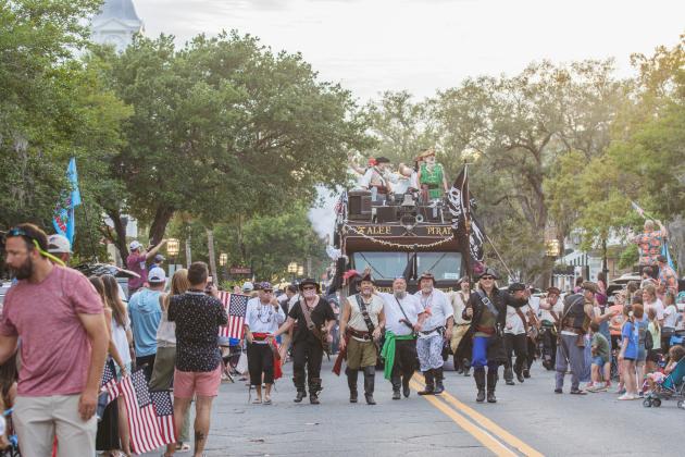 The annual Shrimp Festival Parade was held Thursday. Photo by Ashley Chandler/News-Leader