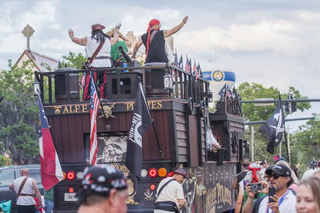 The annual Shrimp Festival Parade was held Thursday. Photo by Ashley Chandler/News-Leader