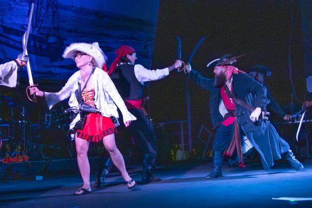The Pirate Invasion on Friday. Photo by Ashley Chandler/News-Leader