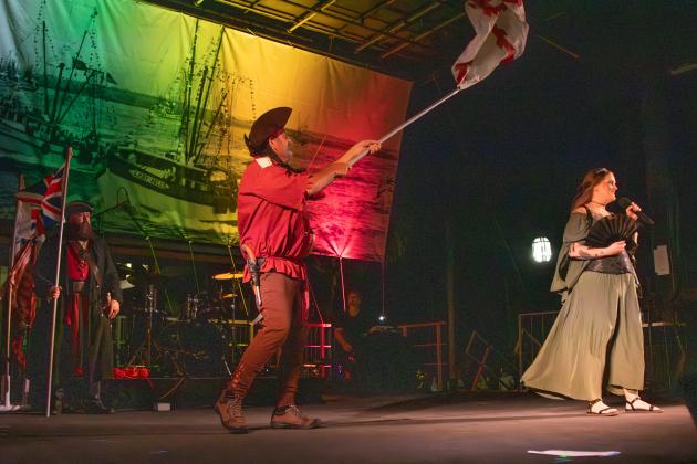 The Pirate Invasion on Friday. Photo by Ashley Chandler/News-Leader