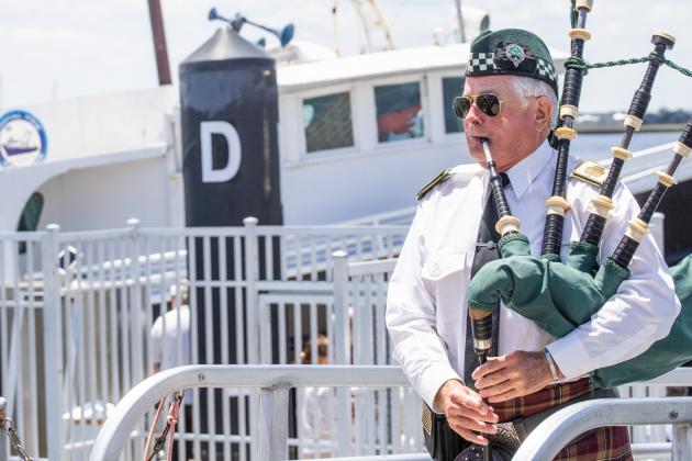 The Blessing of the Fleet was held Sunday at the 61st Annual Isle of Eight Flags Shrimp Festival. Photo by Nick Blank/News-Leader