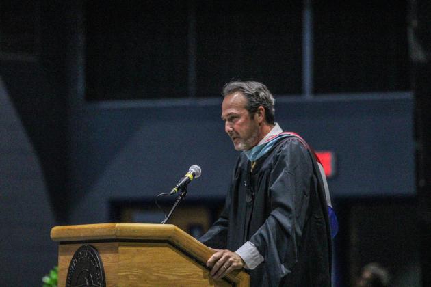 The Fernandina Beach High School Class of 2026 at the UNF Arena in Jacksonville Saturday for graduation. Photo by Nick Blank/News-Leader
