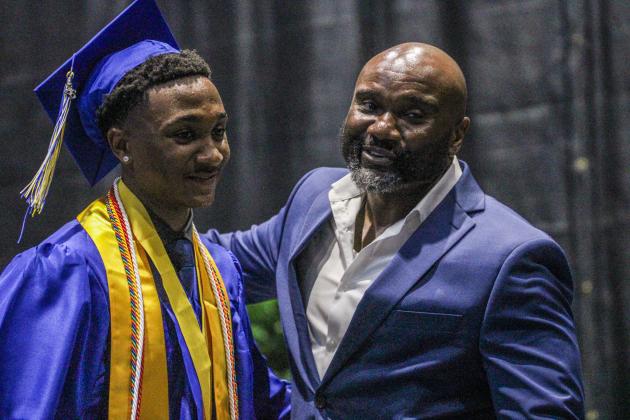 The Fernandina Beach High School Class of 2026 at the UNF Arena in Jacksonville Saturday for graduation. Photo by Nick Blank/News-Leader
